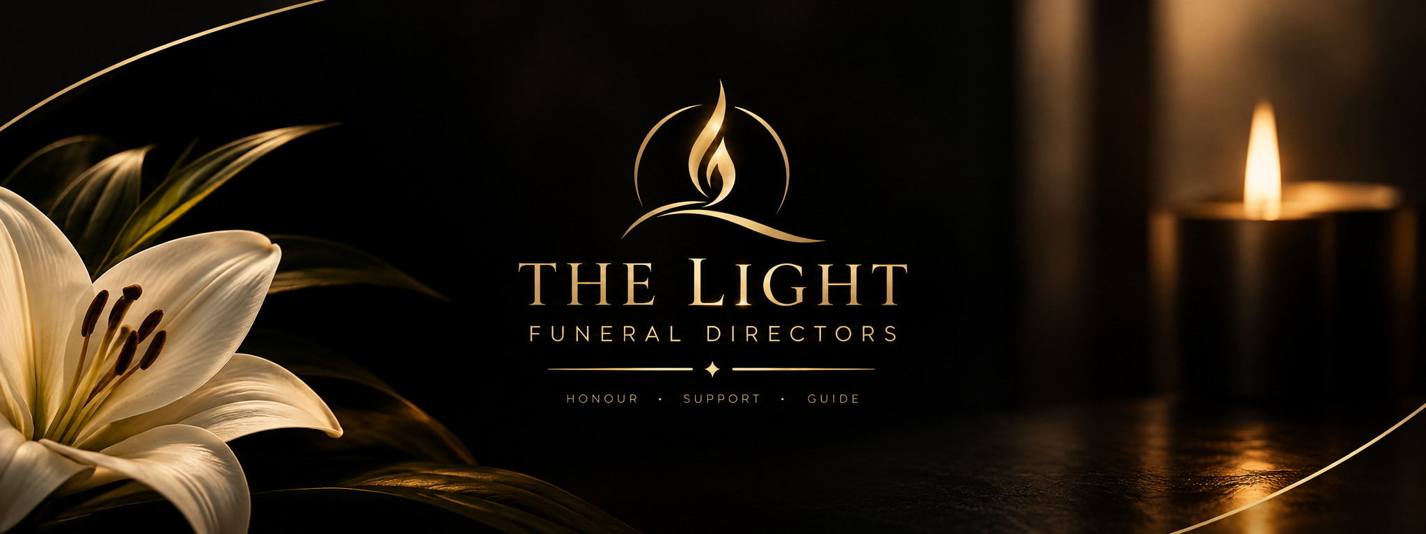 The light funeral directors cover
