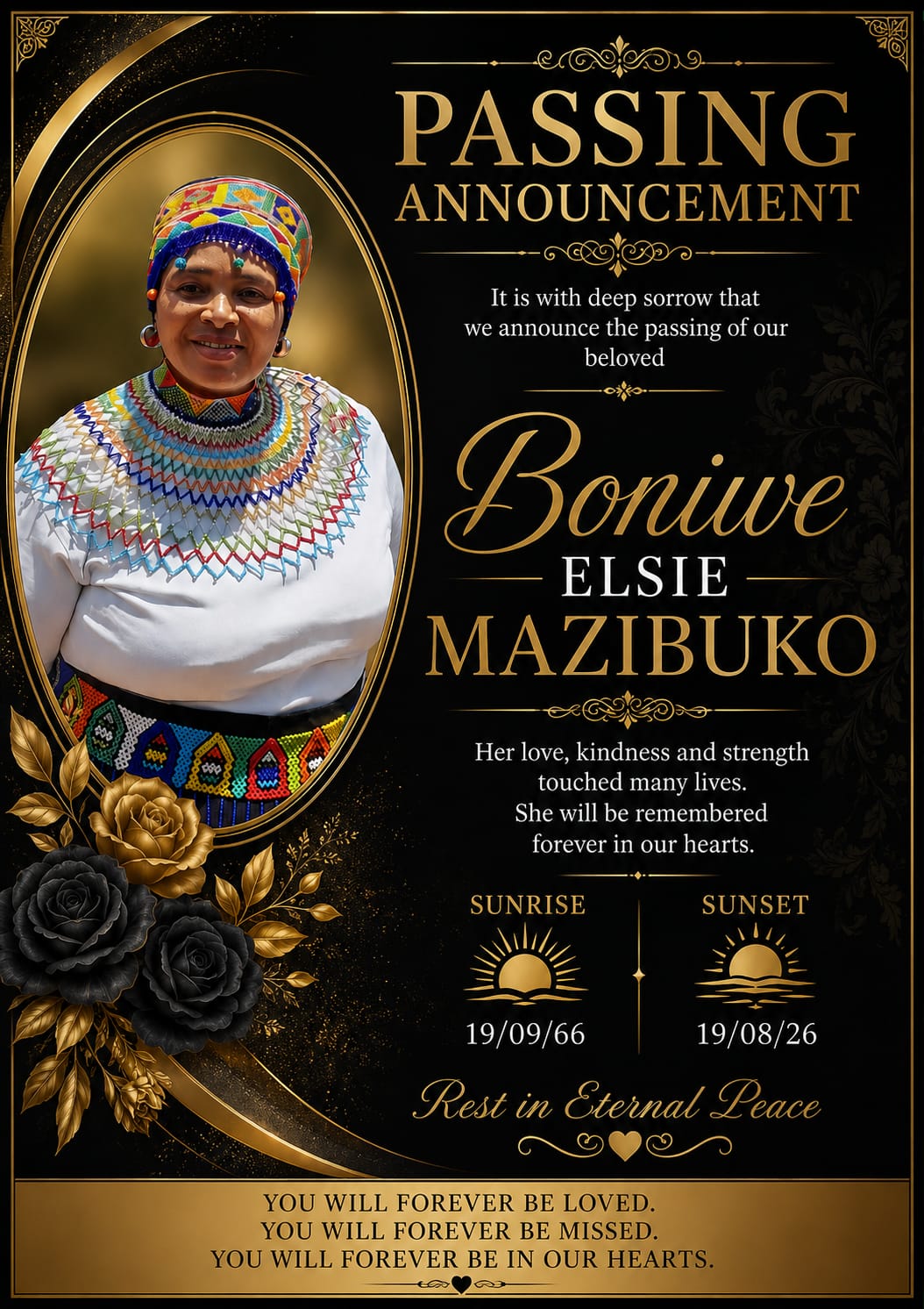 Boniwe Elsie Mazibuko